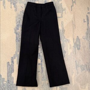 Classic Black Women's Wool blend Pants 0P